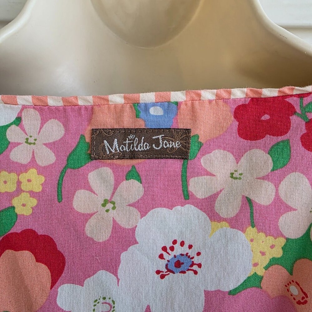Matilda Jane Leah Wonderful Parade floral cotton blend sleeveless dress - Picture 6 of 8